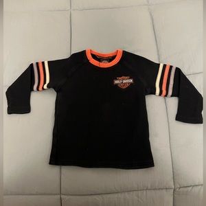 Harley Davidson boys long sleeve shirt